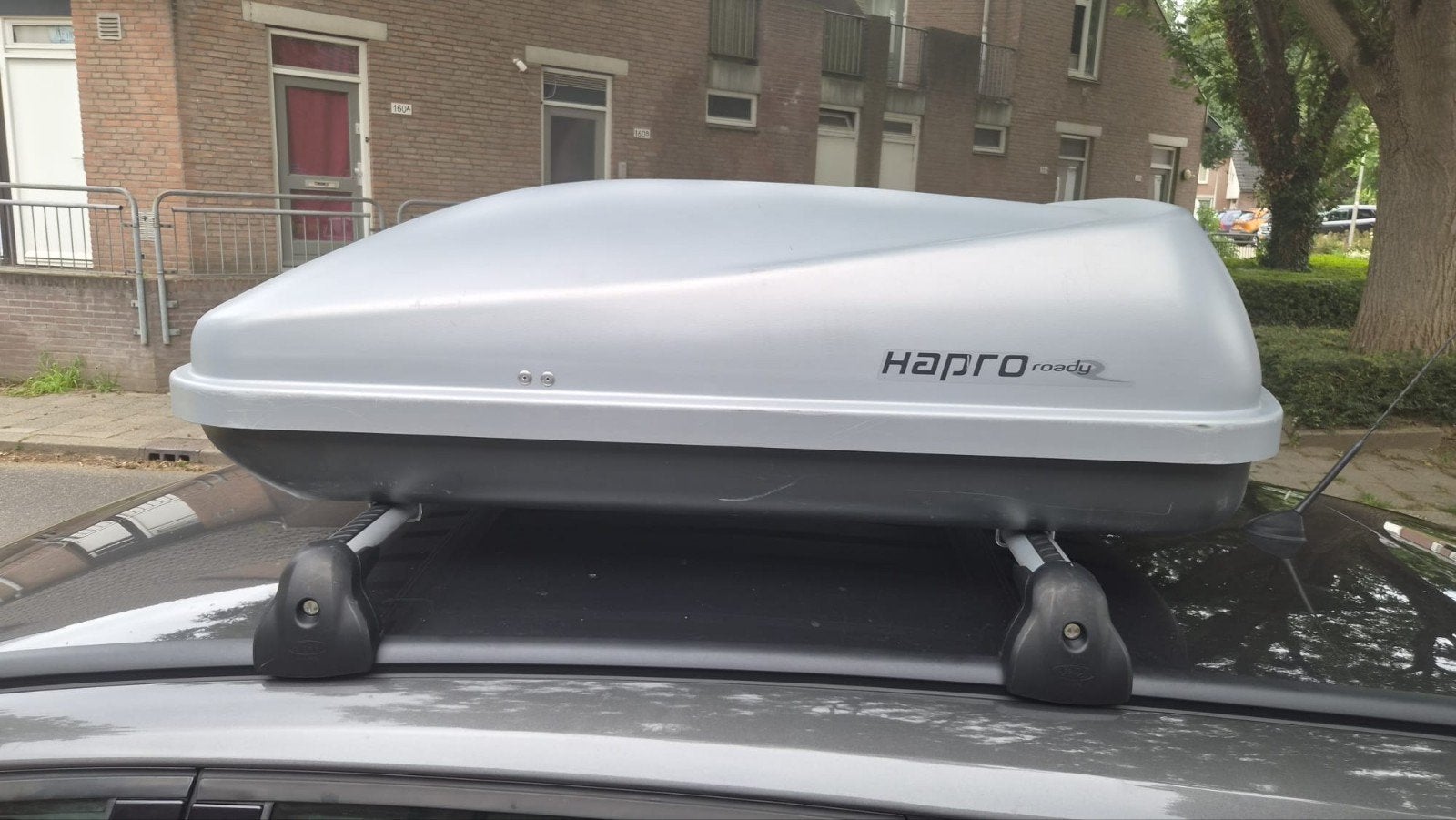 Hapro Roady 311 dakkoffer - Scharnier defect, Auto diversen, Dakkoffers, Ophalen, Gebruikt