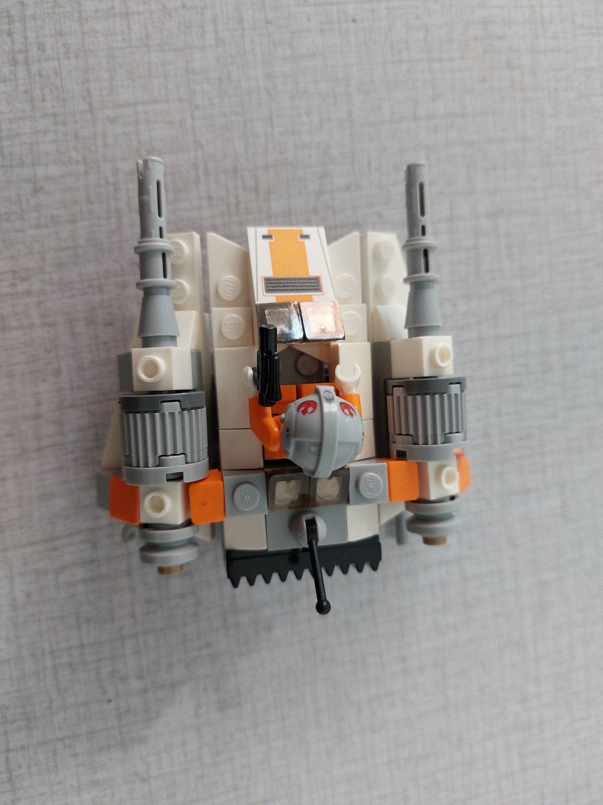 Lego Star Wars 75074 Snowspeeder Microfighter, Kinderen en Baby's, Speelgoed | Duplo en Lego, Compleet, Gebruikt, Star Wars, Lego