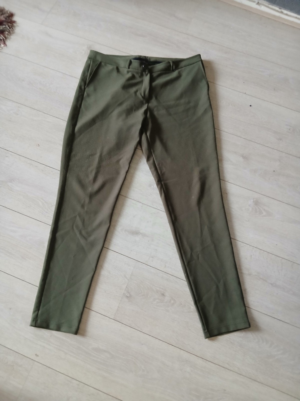Zizo stretch broek maat 46 Khaki groen, Zizo, Maat 46/48 (XL) of groter, Ophalen of Verzenden, Zo goed als nieuw