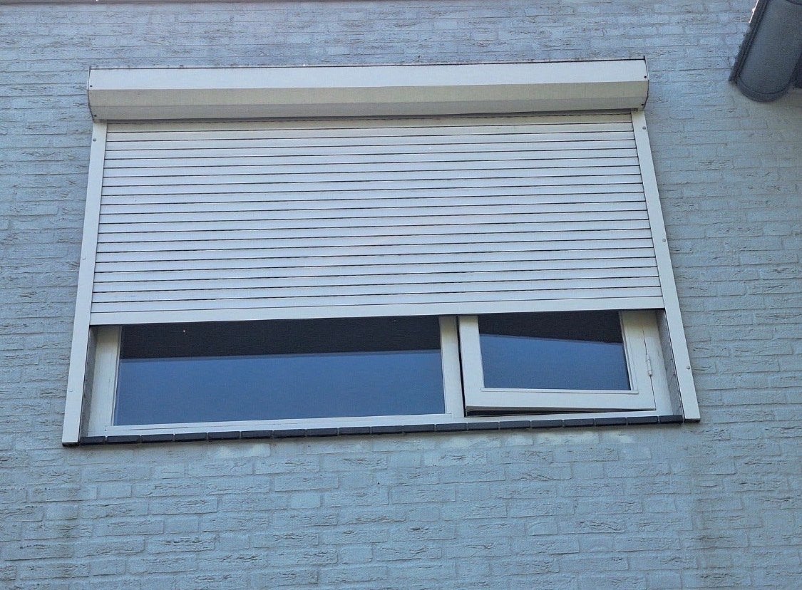 Rolluik voor raam handbediening, 150 tot 200 cm, Ophalen of Verzenden, Zo goed als nieuw, Wit