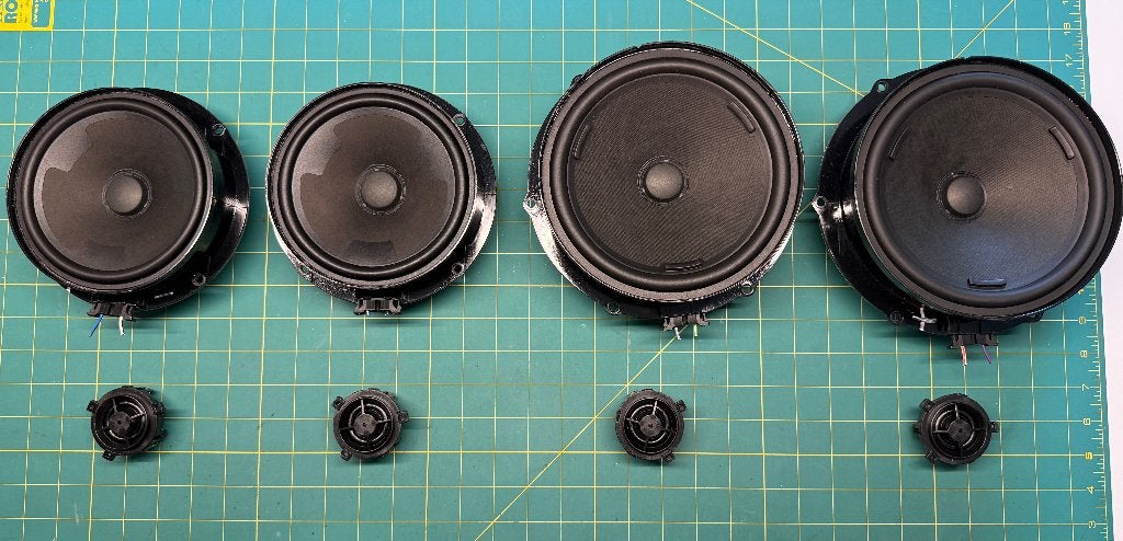 Volkswagen Arteon Luidspreker set (origineel), Auto-onderdelen, Ophalen of Verzenden, Gebruikt, Volkswagen
