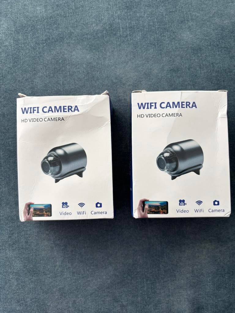 *  Set van 2 WiFi Camera’s HD + geheugenkaartjes – Nieuw!, Ophalen of Verzenden, Zo goed als nieuw, Telefoon