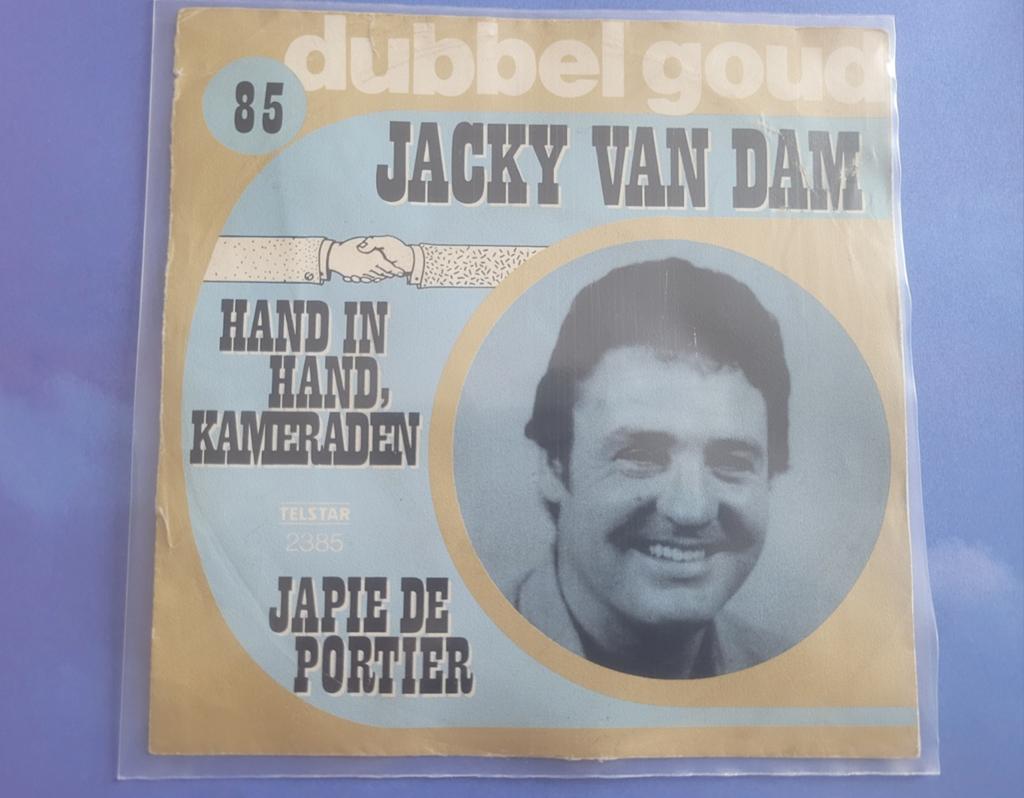 Jacky van Dam - Hand in hand kameraden, Cd's en Dvd's, Vinyl | Nederlandstalig, Ophalen, Gebruikt, Overige formaten, Levenslied of Smartlap