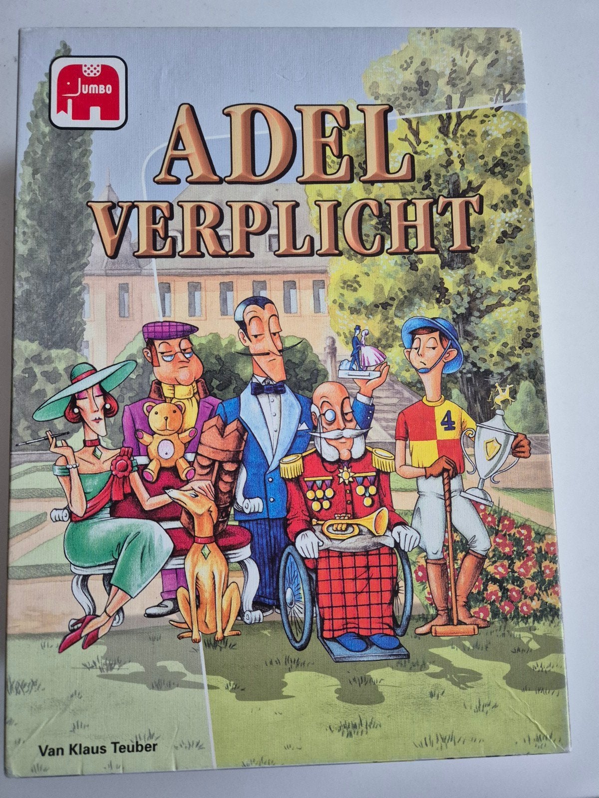 adel verplicht bordspel, Een of twee spelers, Ophalen of Verzenden, Zo goed als nieuw, Jumbo