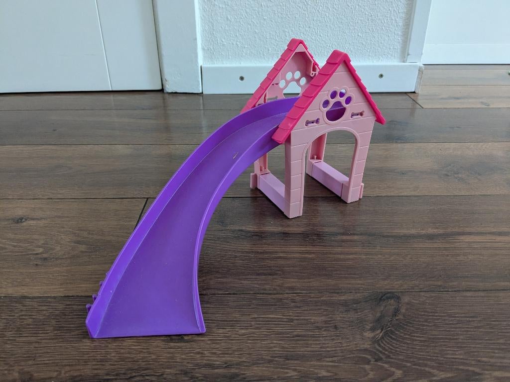 Glijbaan voor barbies, Ophalen, Gebruikt