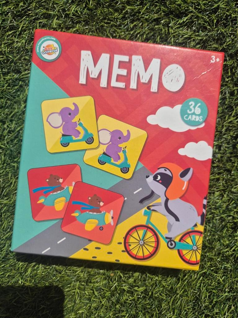 Memo spel voor kinderen - 36 kaarten, Ophalen of Verzenden, Zo goed als nieuw, Overige typen