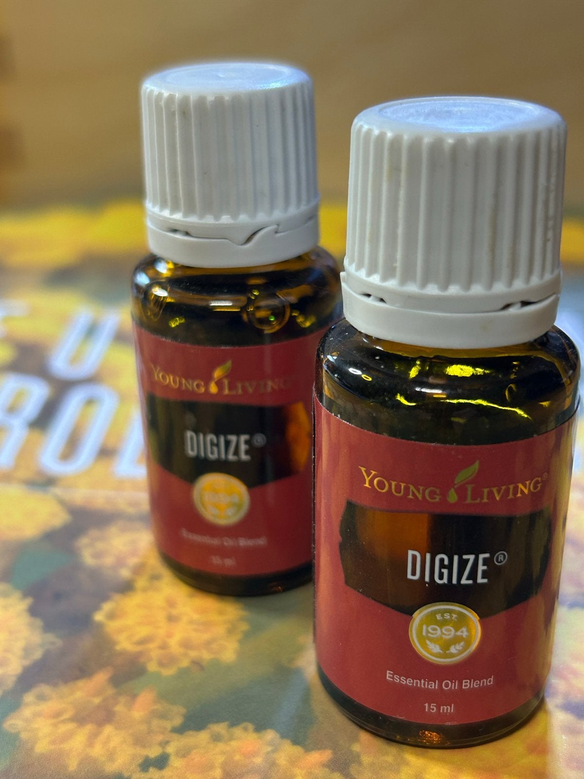 Young Living DiGize Essentiële Olie Blend - 15 ml 2 flesjes, Ophalen of Verzenden, Nieuw, Overige typen
