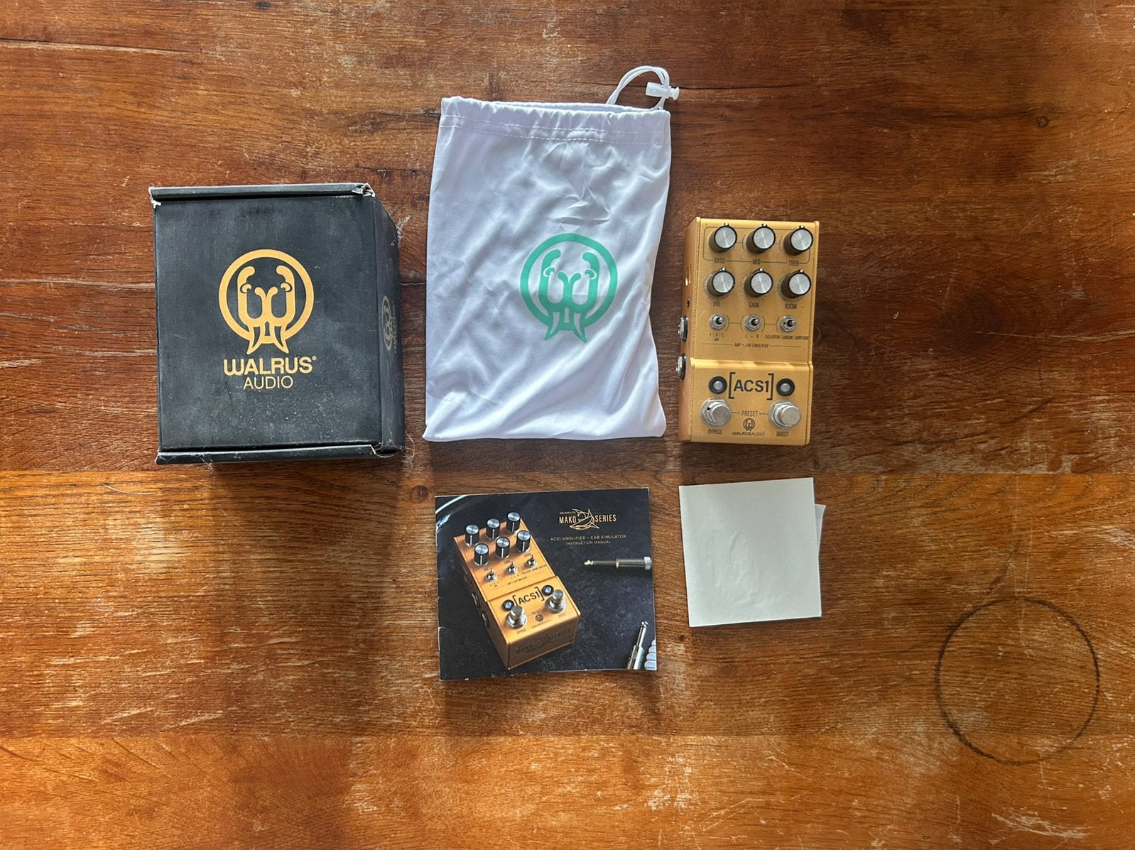 Walrus Audio ACS1 MK1, Ophalen of Verzenden, Zo goed als nieuw
