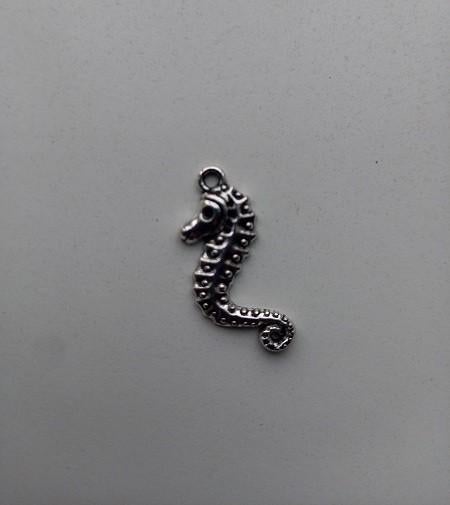 Kettinghanger zeepaardje, Overige materialen, Verzenden, Nieuw, Zilver