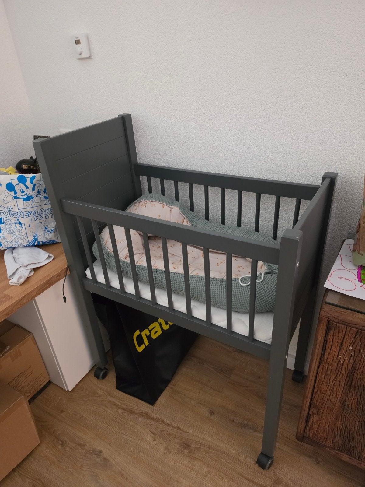 Baby wieg met matras en cocon, Kinderen en Baby's, Babywiegjes en Ledikanten, Ophalen, Zo goed als nieuw, Wieg