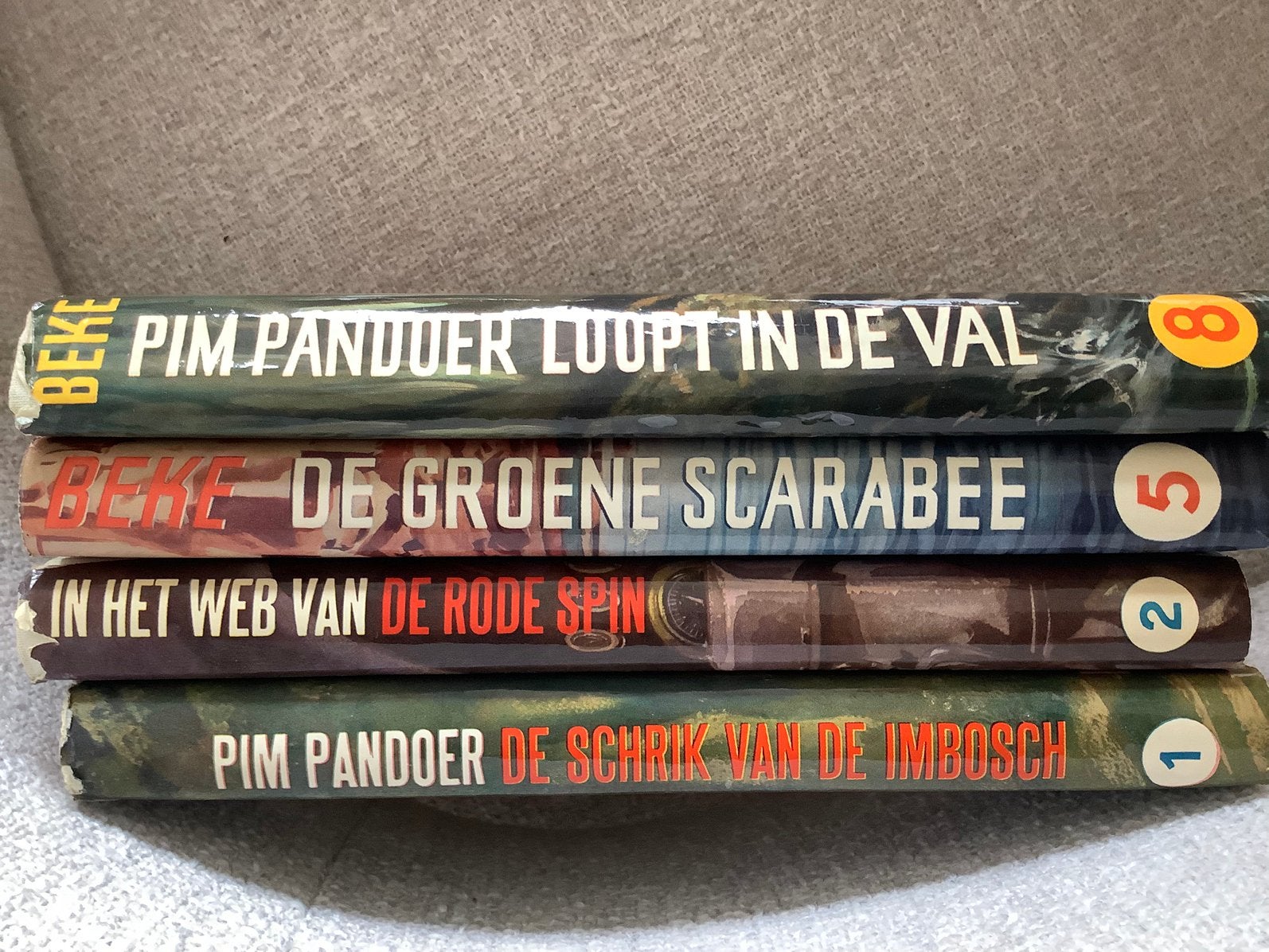 Pim Pandoer 4 boeken, Ophalen, Gelezen, Fictie