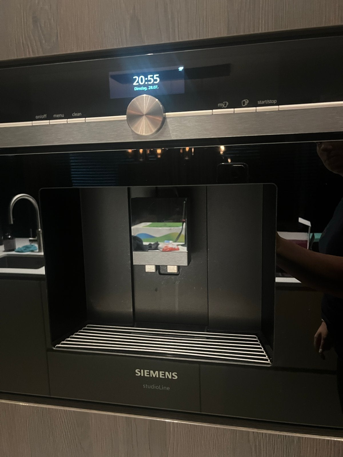 Siemens studioLine Inbouw Koffiezetapparaat - Zo goed als ni, Witgoed en Apparatuur, Afneembaar waterreservoir, 10 kopjes of meer