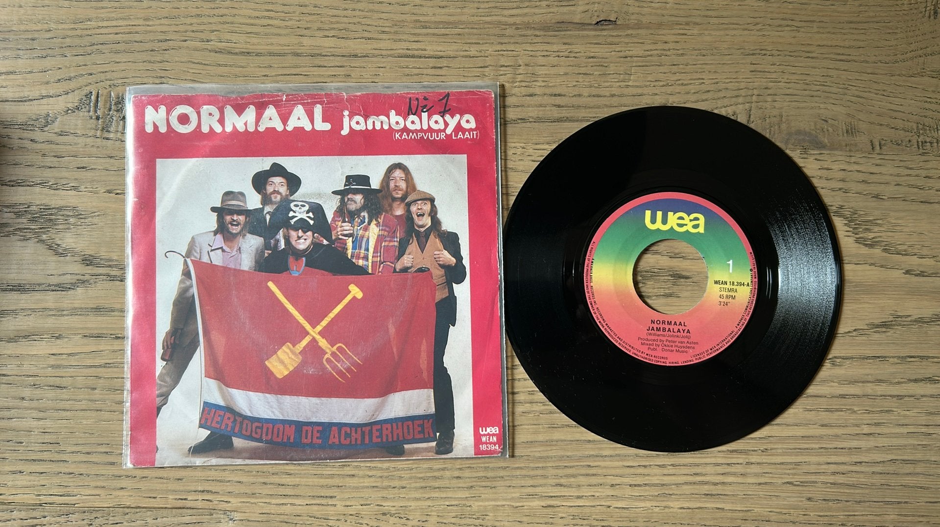 Normaal - jambalaya (single), Ophalen of Verzenden, Zo goed als nieuw, Nederlandstalig