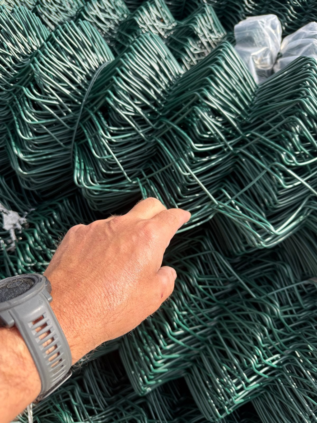26rol van 25m Harmonica gaas 2m hoog, maas 60x60, Ophalen, Nieuw, Gaas