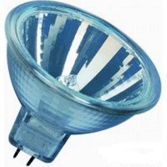Halogeenlamp GU5.3 - 35W - Blauw, 30 tot 60 watt, Overige lichtkleuren, Nieuw, GU5.3