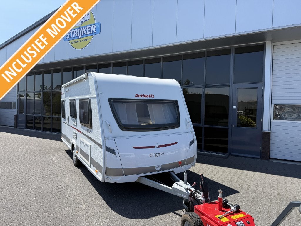 Dethleffs C'Go 475 EL 2 Aparte bedden + Zit + WC 1040KG Leeg, Lengtebed, Bedrijf, Tot en met 4, 1000 - 1250 kg