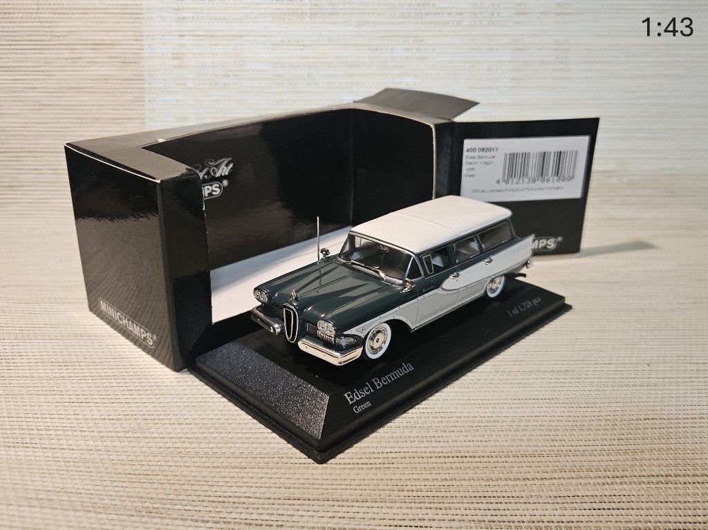 minichamps edsel, Ophalen of Verzenden, Zo goed als nieuw, Auto, MiniChamps