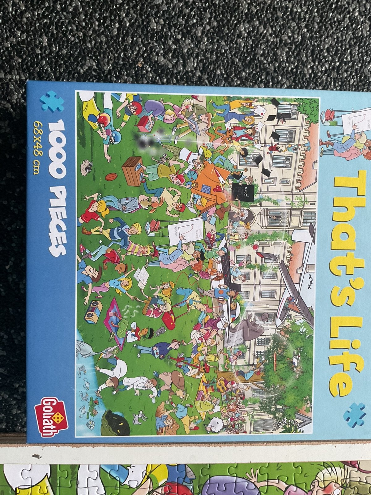 Leuke puzzel, Hobby en Vrije tijd, Denksport en Puzzels, Ophalen, 500 t/m 1500 stukjes, Zo goed als nieuw