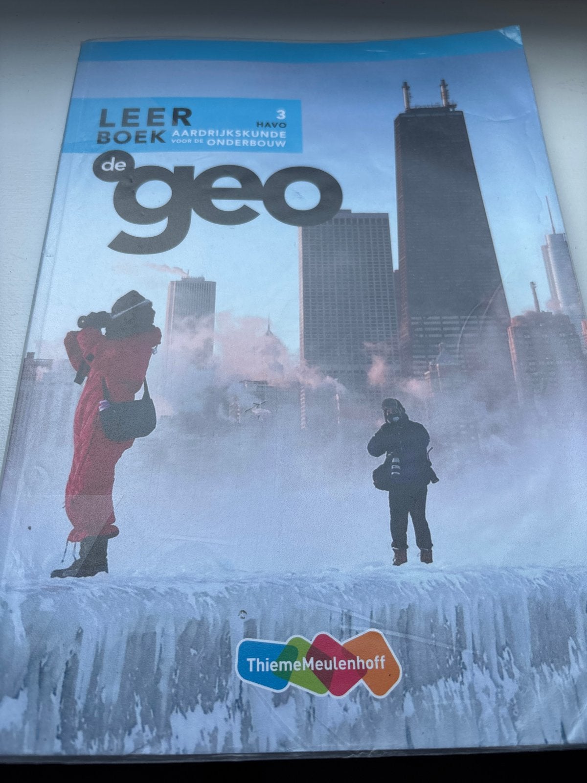 De Geo Aardrijkskunde 3 HAVO Leerboek, Ophalen of Verzenden, Zo goed als nieuw, HAVO, Aardrijkskunde