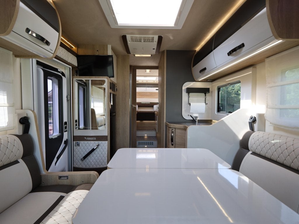 Mobilvetta Kea 86 I dakairco | enkele bedden, Caravans en Kamperen, Luifel, Ringverwarming, Fiat, Bedrijf