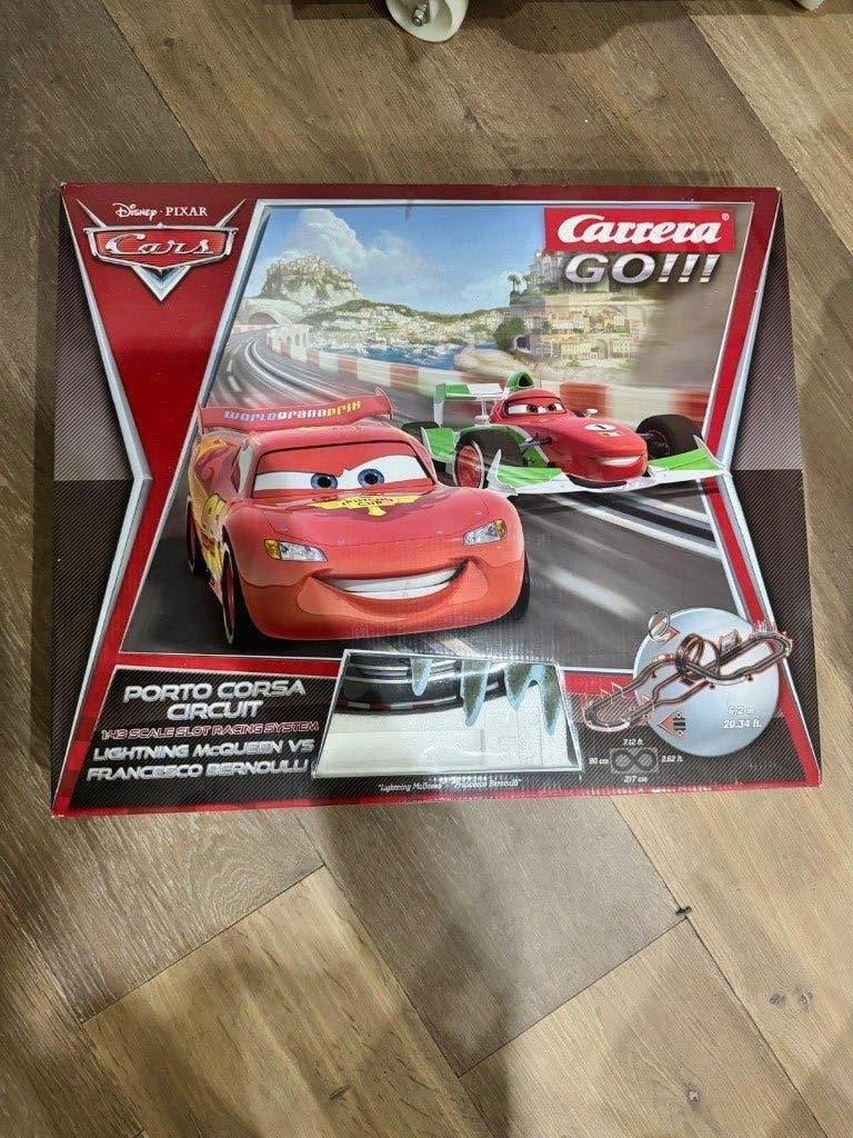 Cars racebaan carrera go, Kinderen en Baby's, Speelgoed | Racebanen, Racebaan, Carrera, Ophalen of Verzenden, Zo goed als nieuw