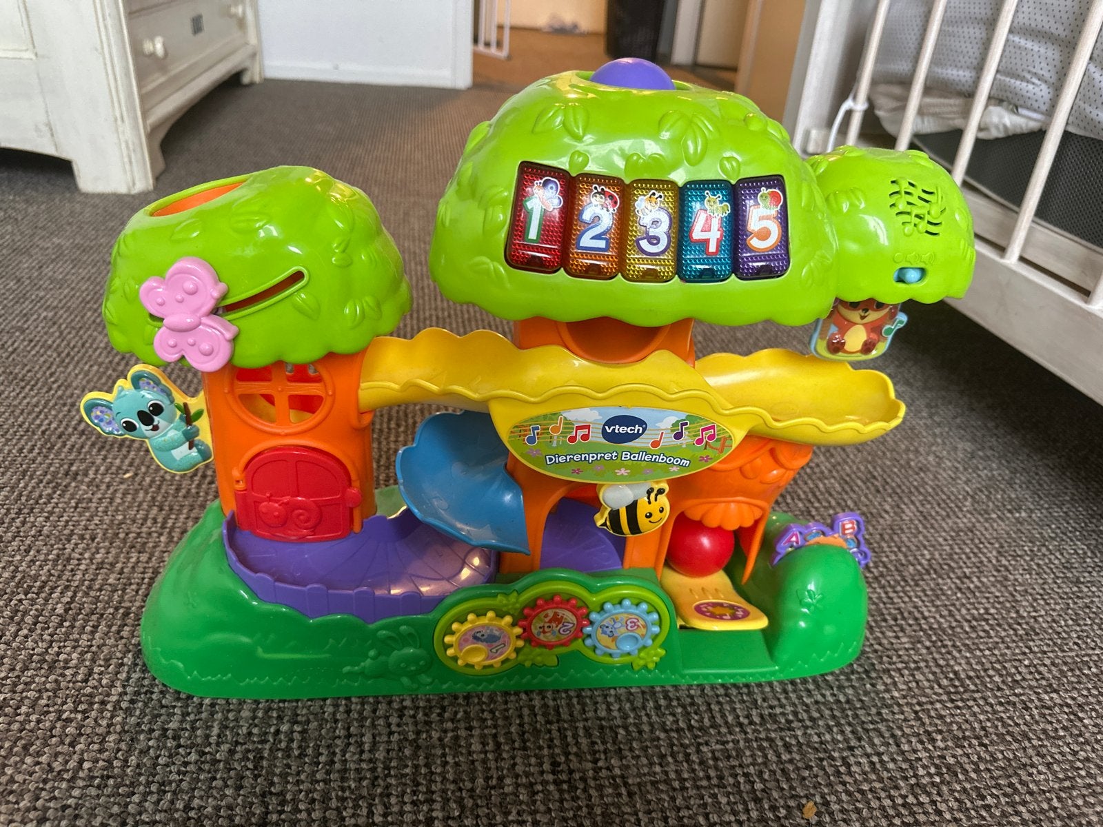 VTech Dierenpret Ballenboom - Interactief Speelgoed, Ophalen, Gebruikt, Overige typen, Met licht