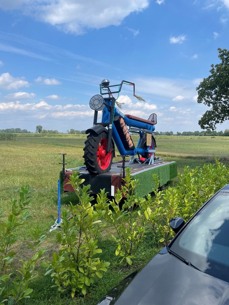 Carnavalswagen Fatbike, Ophalen, Gebruikt