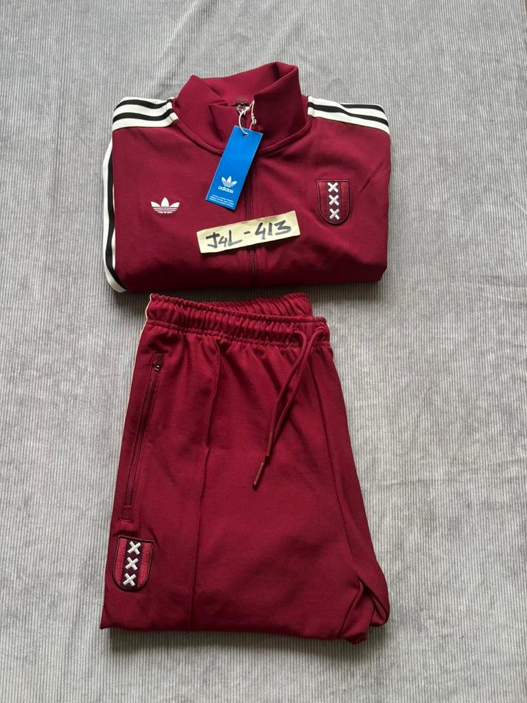 Origineel Ajax 125 jubileum trainingspak afca fside tdk 020, Sport en Fitness, Voetbal, Verzenden, Zo goed als nieuw, Shirt