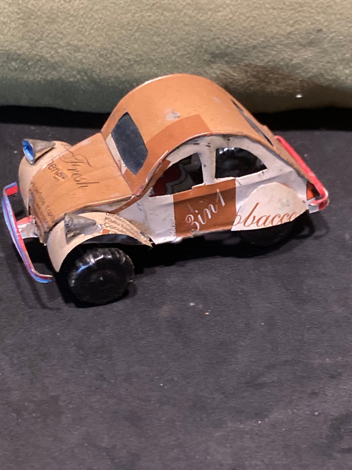 Blikken 2CV, eend (151026), Ophalen of Verzenden