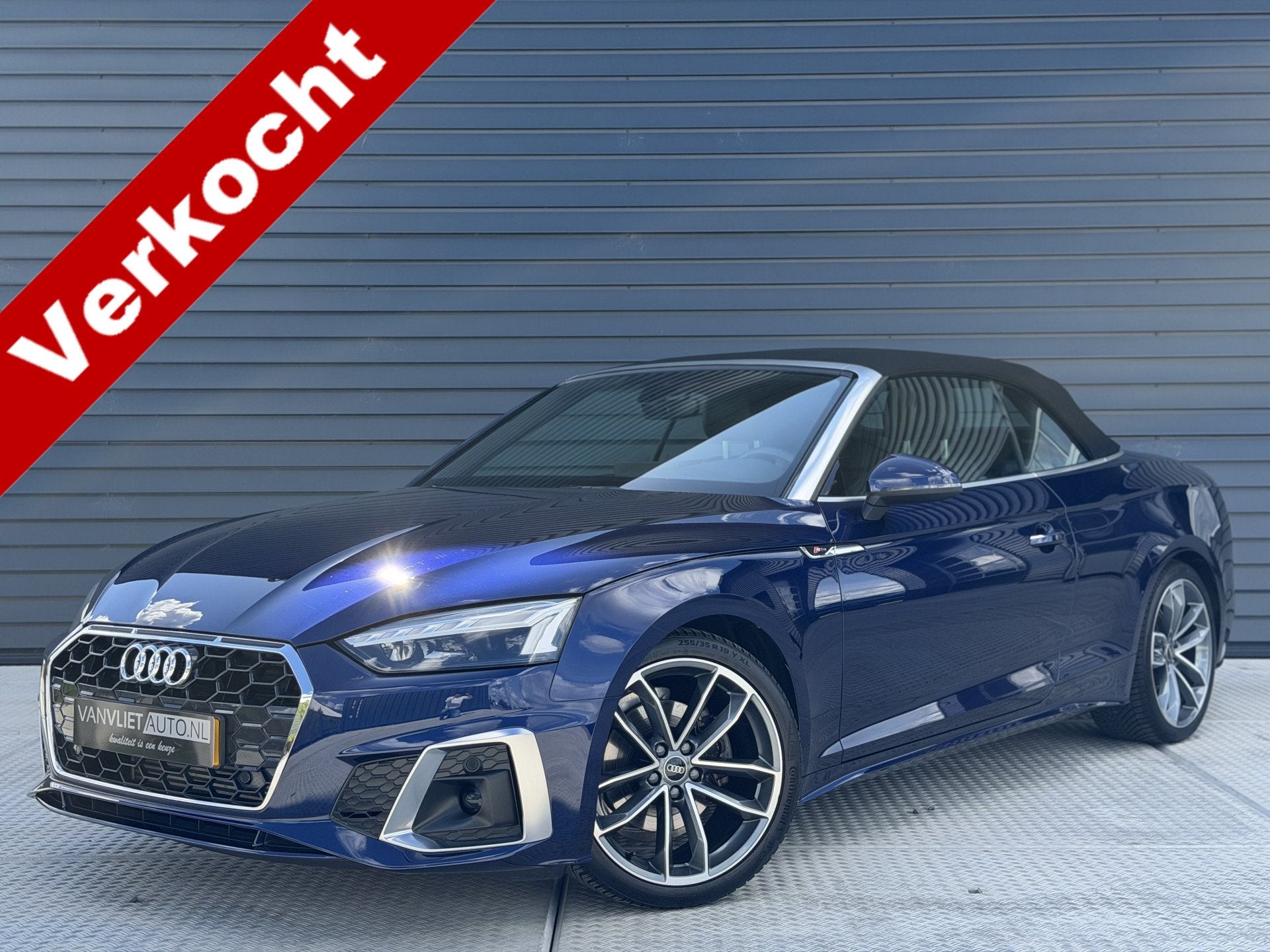 Audi A5 Cabriolet 35 TFSI S edition | Nav | (bj 2024), 12 maanden, 4 cilinders, Leder en Stof, Bedrijf