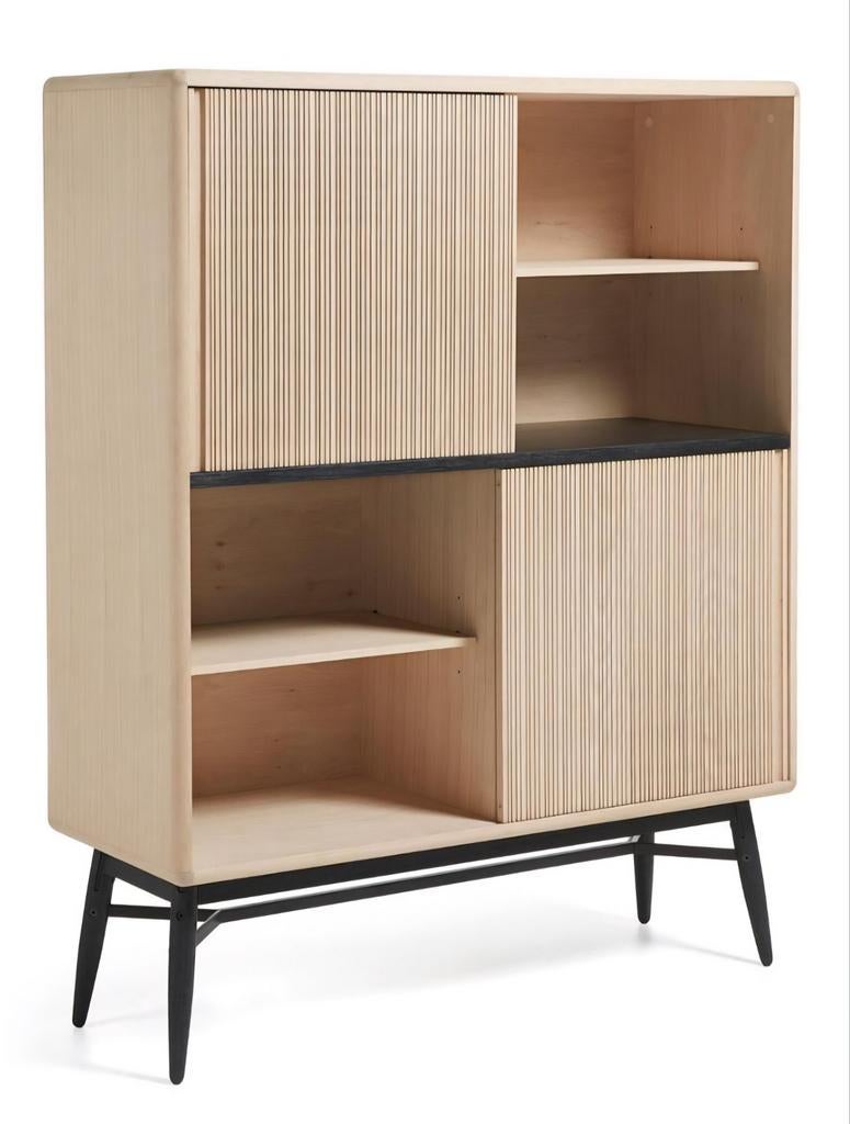 Kave home eikenhout design meubel opberg kast wandkast, Huis en Inrichting, Ophalen of Verzenden, Zo goed als nieuw, 25 tot 50 cm