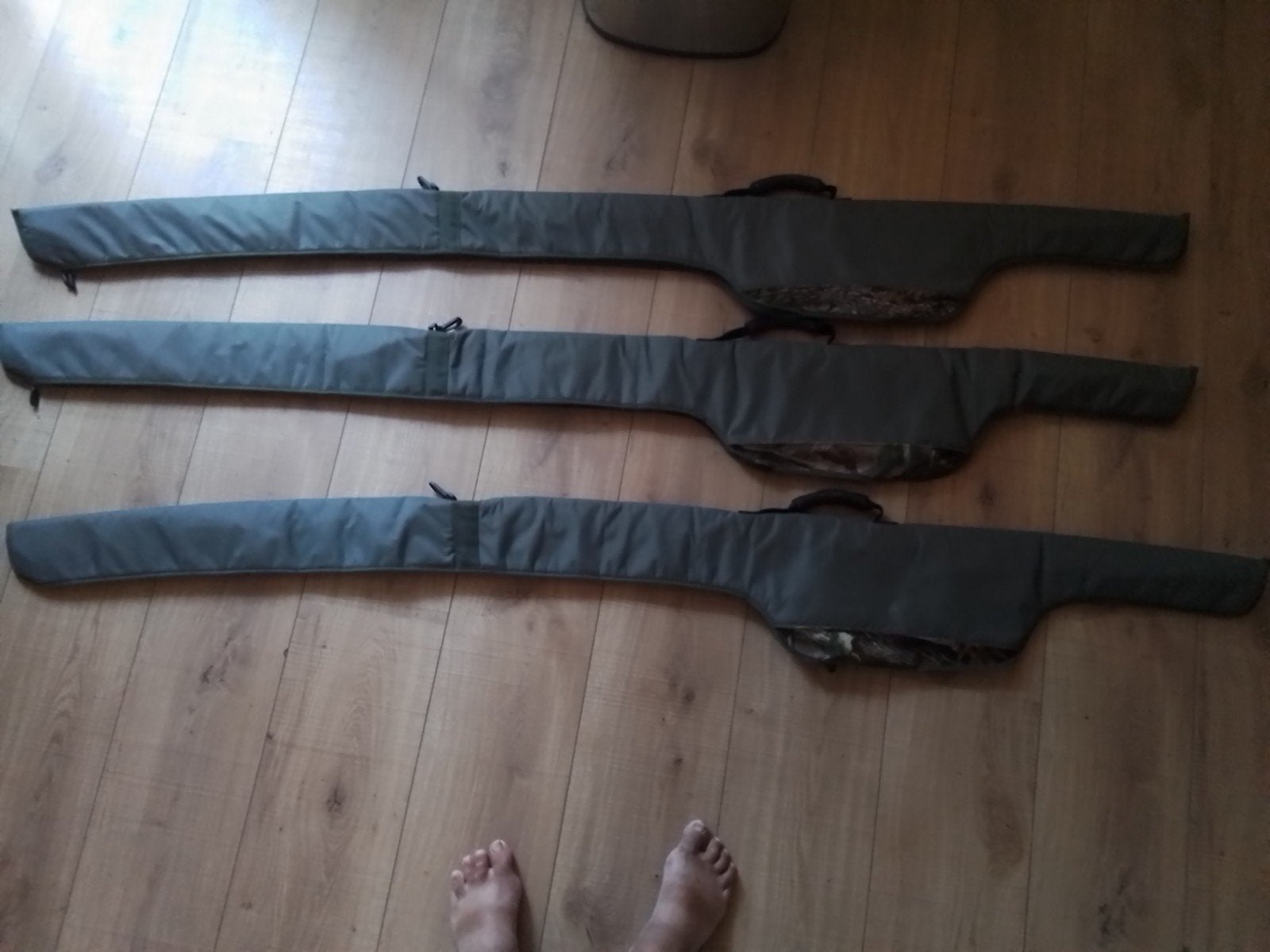 Shimano Tribal EV foudralen voor 12ft hengels (3 stuks), Ophalen of Verzenden
