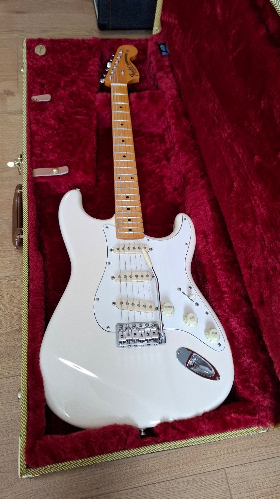 Fender JV 60's met Lollar Blackface '64 -  Customshop Pickup, Ophalen, Zo goed als nieuw