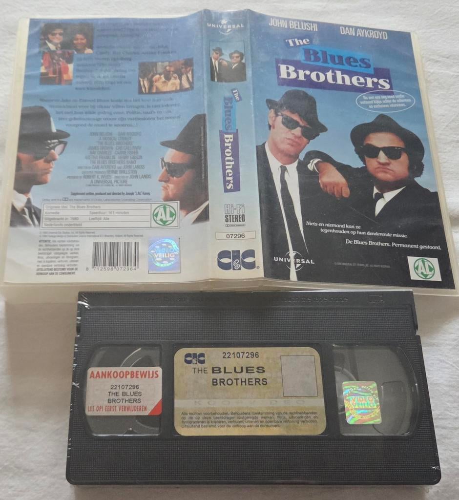 The Blues Brothers Sealed VHS Comedy, Cd's en Dvd's, VHS | Film, Alle leeftijden, Ophalen of Verzenden, Nieuw in verpakking, Komedie