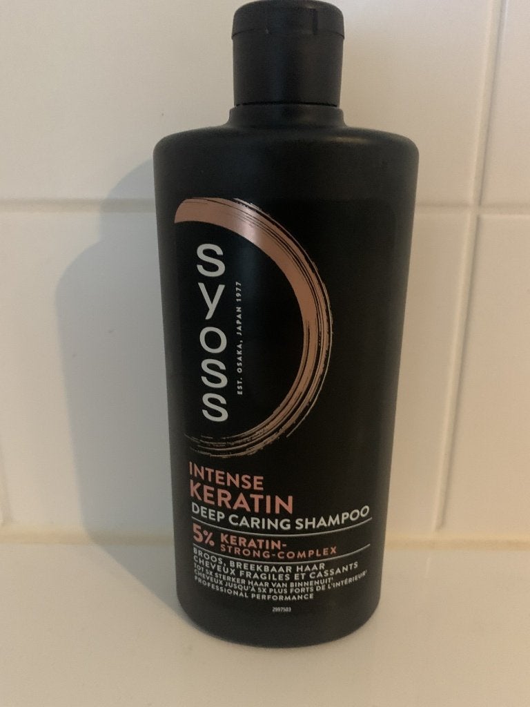 Syoss Intense Keratin Deep Caring Shampoo, Ophalen of Verzenden, Nieuw, Shampoo of Conditioner