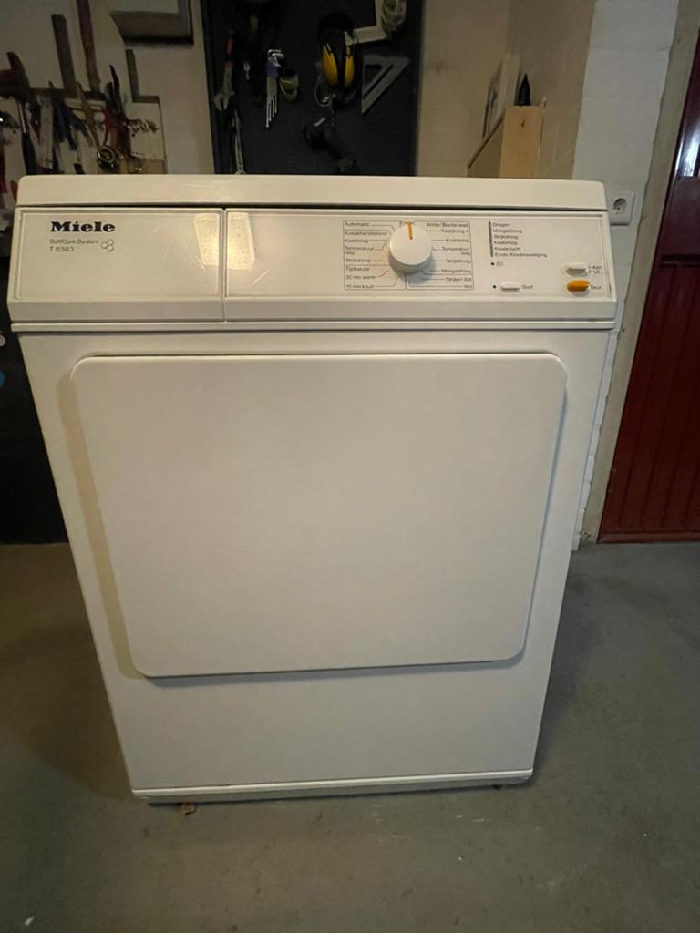 Miele wasdroger, Ophalen, Gebruikt, Luchtafvoer, 8 tot 10 kg