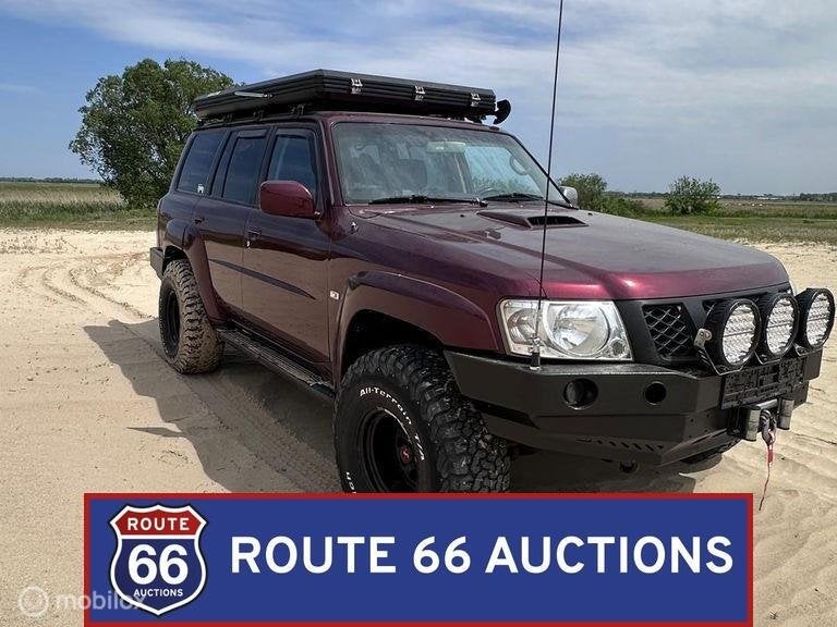 Nissan Patrol | 2008 | Route 66 Auctions, Auto's, Gebruikt, Overige carrosserieën, Zwart, Patrol