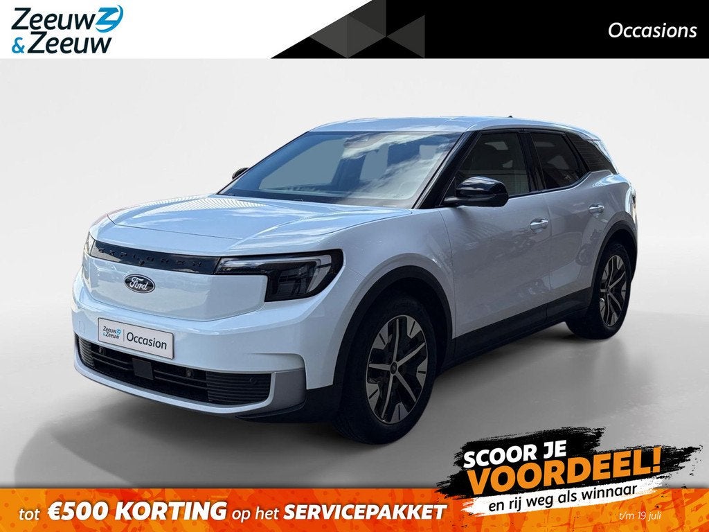 Ford Explorer Extended Range RWD 77 kWh | DEMO | Adaptieve C, Auto's, Ford, Bedrijf, Te koop, Explorer, 360° camera, ABS, Achteruitrijcamera