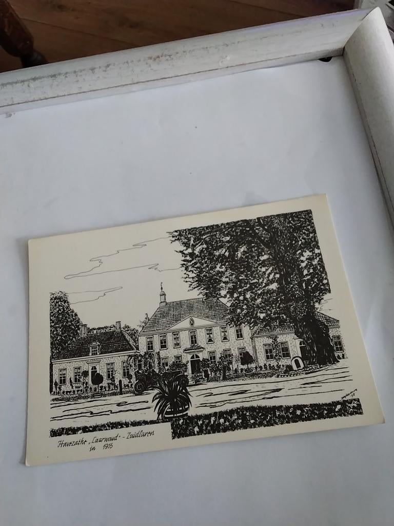 ZUIDLAREN IN 1915.  HAVEZATHE "LAARWOUD", Ophalen of Verzenden