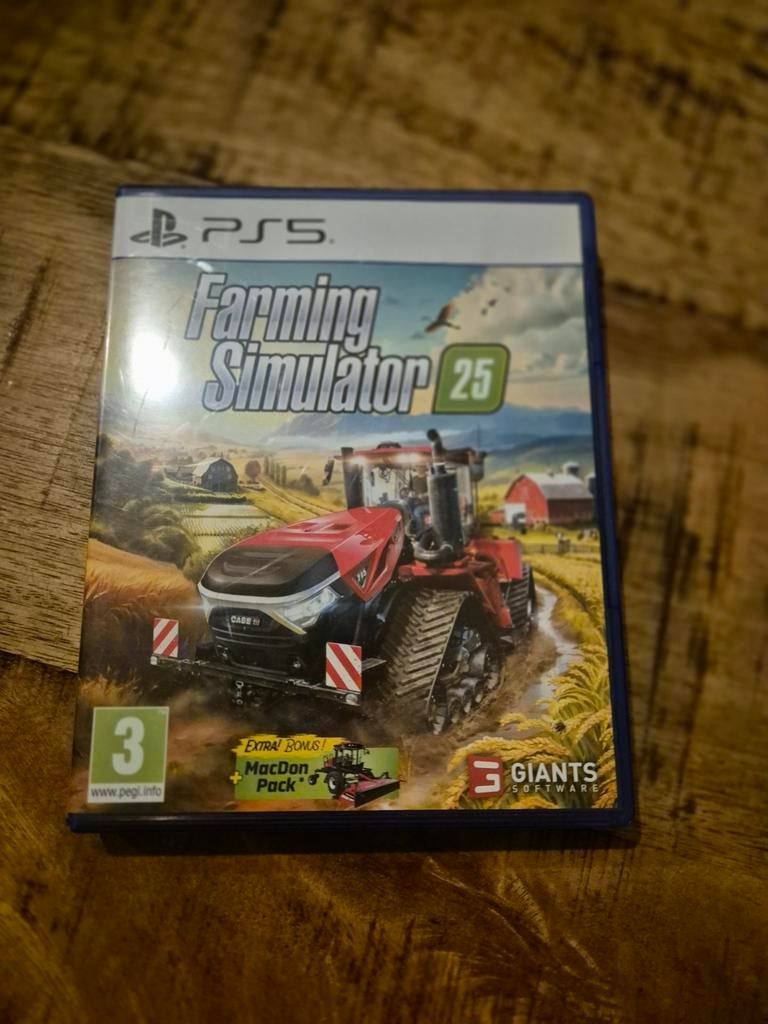 Farming Simulator 25 PS5 - Nieuwstaat, Spelcomputers en Games, Games | Sony PlayStation 5, Ophalen of Verzenden, Zo goed als nieuw