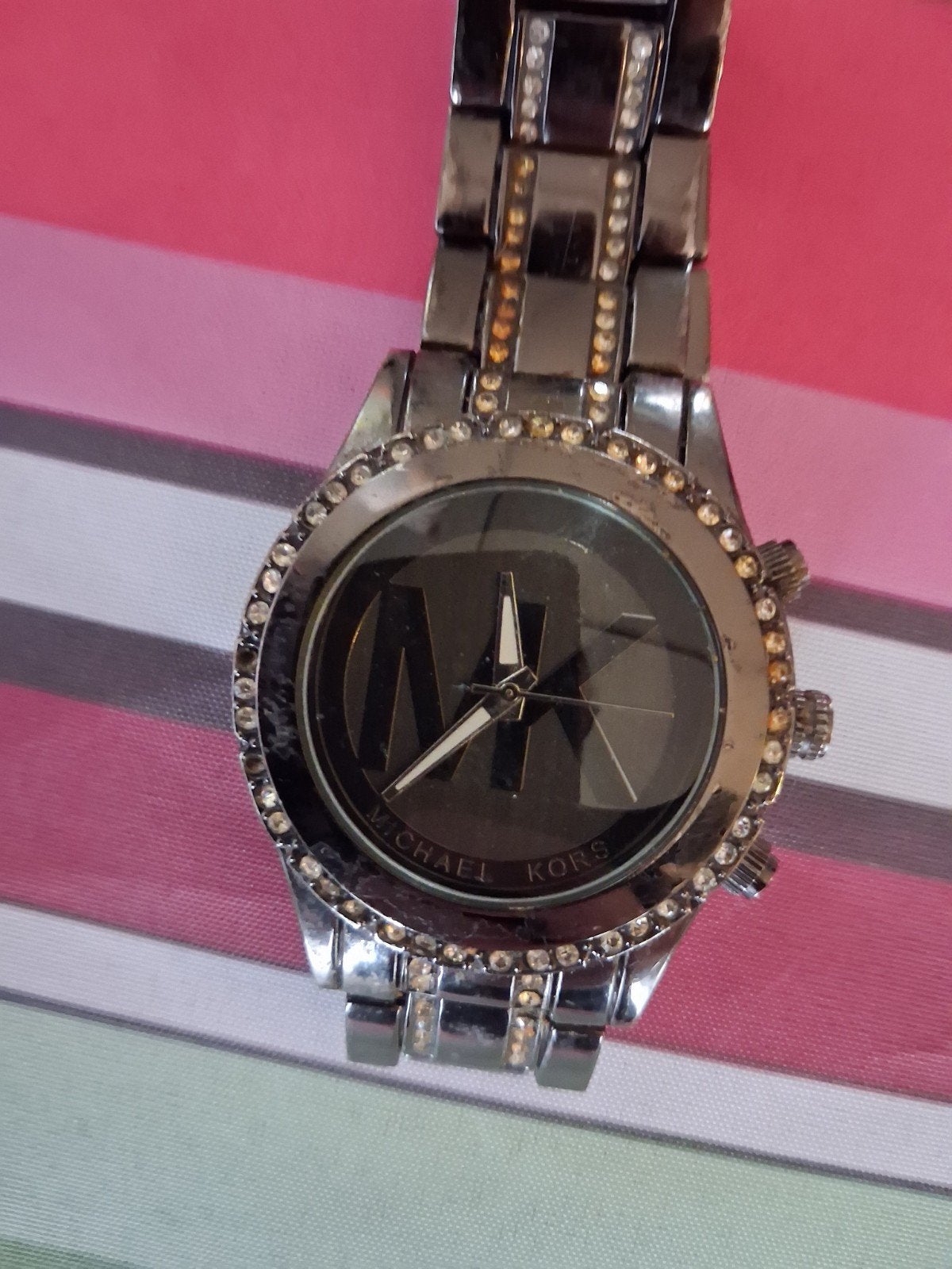 Michael Kors, Sieraden, Tassen en Uiterlijk, Horloges | Dames, Ophalen of Verzenden, Zo goed als nieuw, Staal, Overige merken