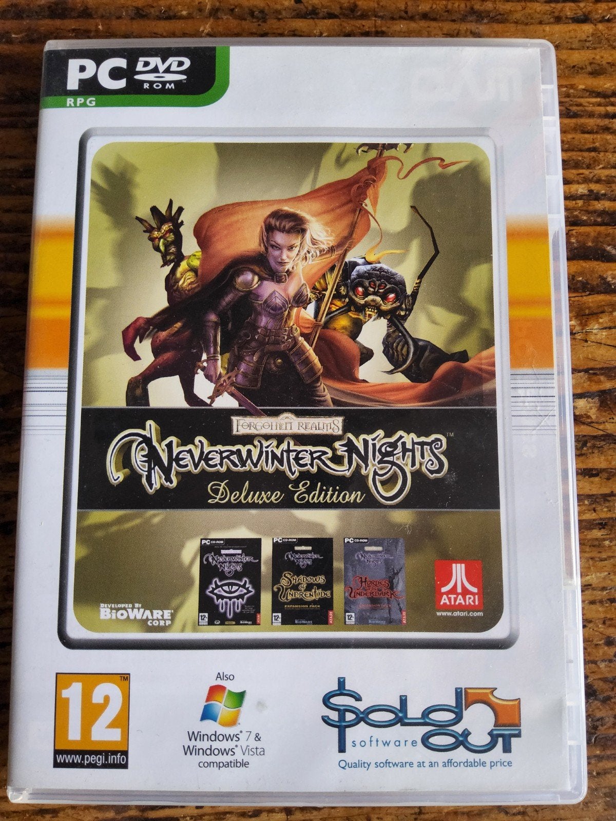 Neverwinter nights deluxe edition, Gebruikt, 1 speler, Ophalen of Verzenden, Eén computer