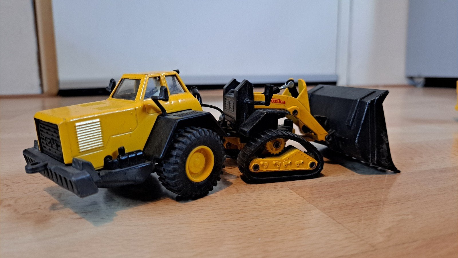 Tonka Speelgoedvoertuigen: Graafmachine en Vrachtwagen, Ophalen of Verzenden, Gebruikt