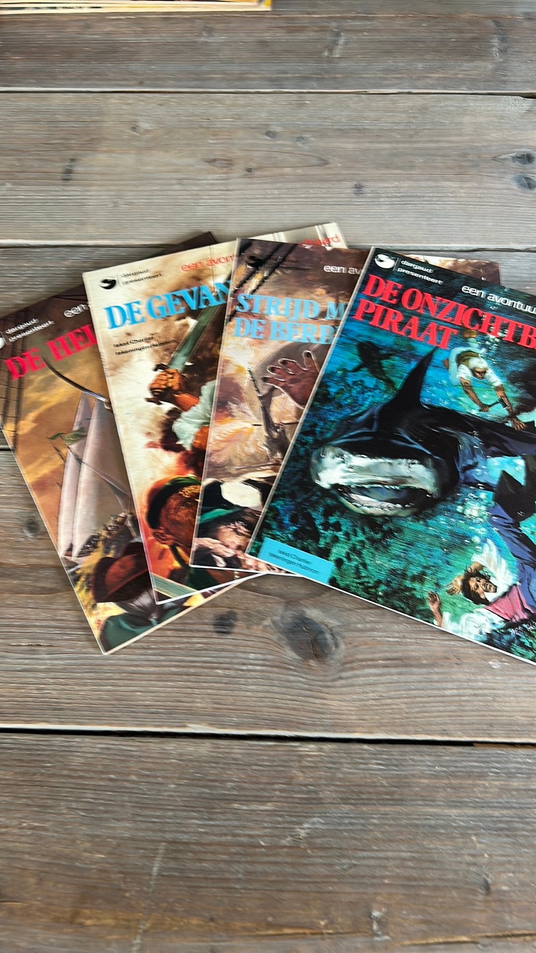 Avonturen van Roodbaard - 4 stripboeken, Boeken, Meerdere stripboeken, Ophalen of Verzenden, Gelezen