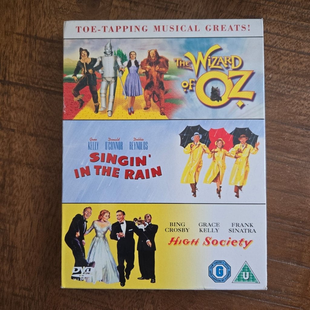 Toe-Tapping Musical Greats (Wizard of Oz, High Society....), Cd's en Dvd's, Dvd's | Klassiekers, Gebruikt, Alle leeftijden, Drama