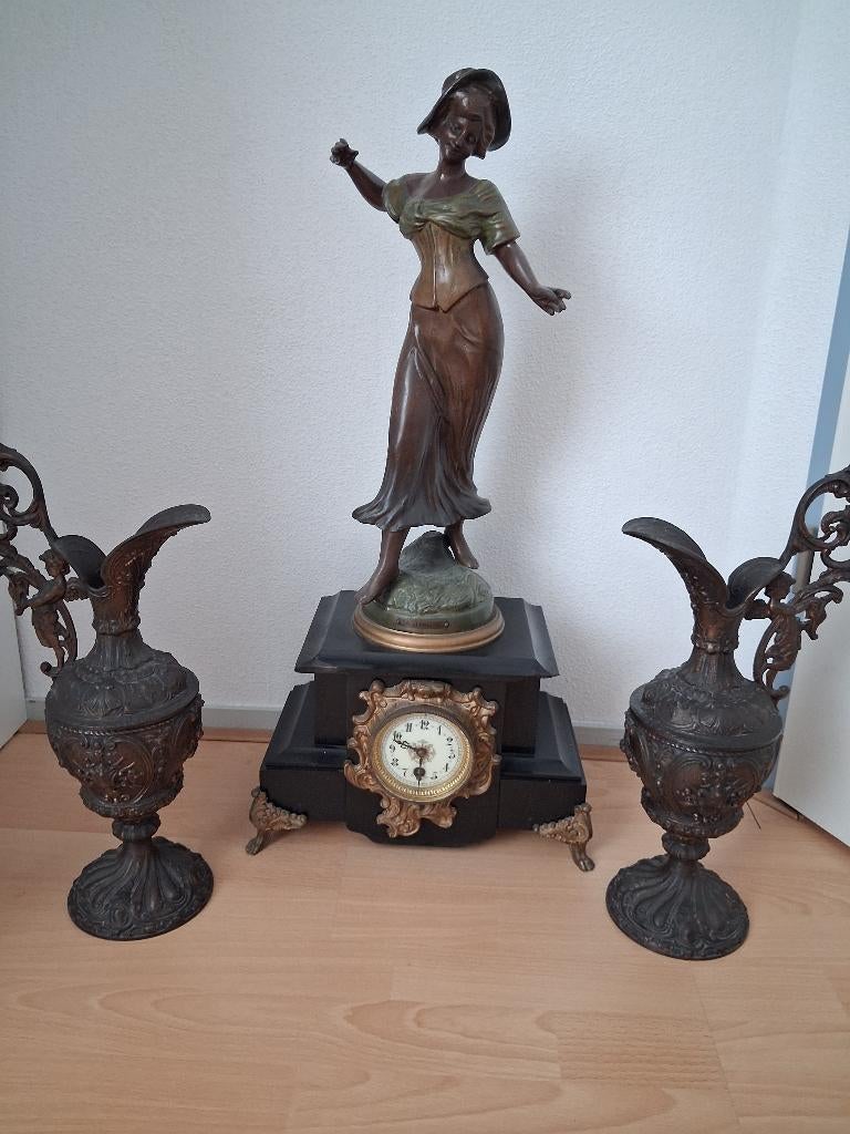 antieke klokken, Ophalen