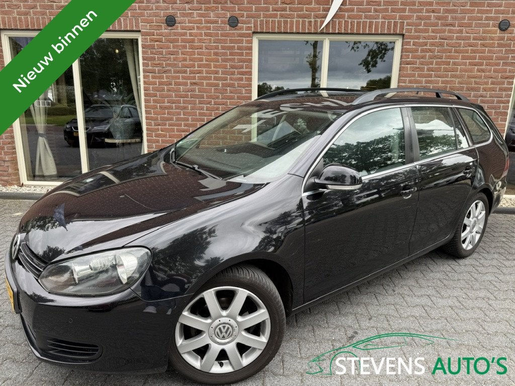 Volkswagen Golf Variant 1.6 NAVI / CLIMA / LMV / TREKHAAK /, Auto's, Volkswagen, Euro 5, Stof, Gebruikt, Zwart