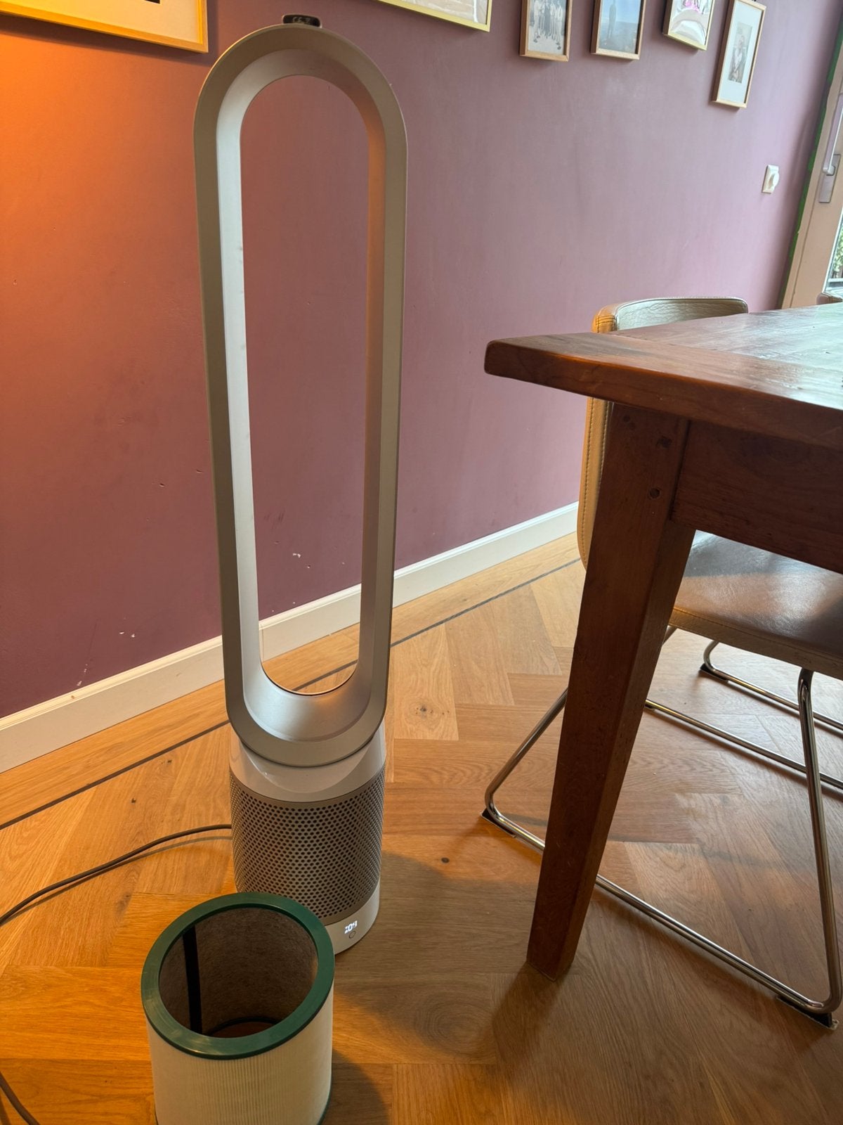 Dyson Pure Cool Link toren wit/zilver + extra filter, Ophalen, Zo goed als nieuw, Torenventilator