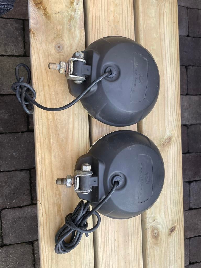 Set van 2 Hella Comet FF500 lampen - Perfecte staat, Ophalen of Verzenden, Gebruikt, Universele onderdelen