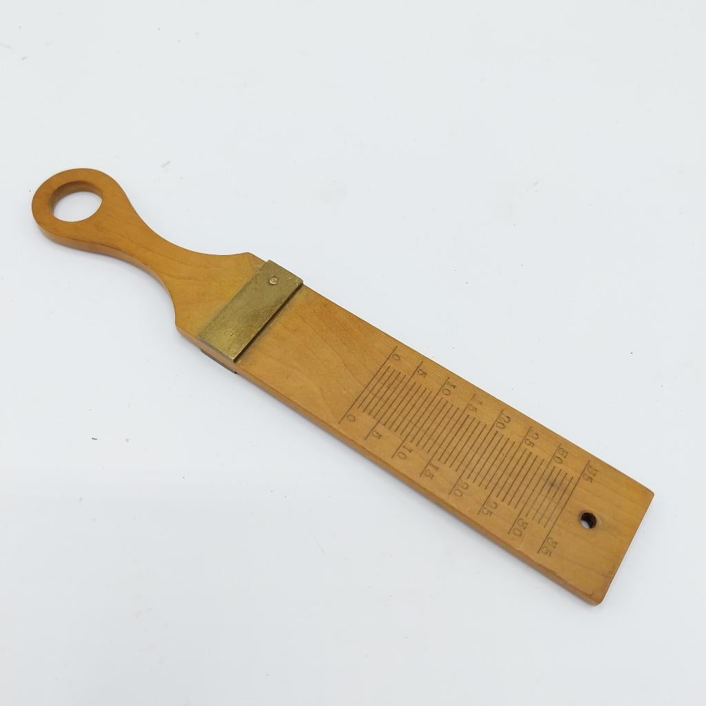 Horlogemakers Schaalmeetlatje (ML), Antiek en Kunst, Antiek | Gereedschap en Instrumenten, Ophalen of Verzenden